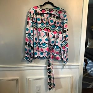 INC International Concepts Blouse Size 1X